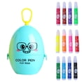 thumbnail image 3 of Abbraccia 12 Pieces Easter Crafts Drawing Pens Art Supplies Coloring Pens Multipurpose Smooth Easter Decor Bright Color Watercolor Pens, 3 of 9