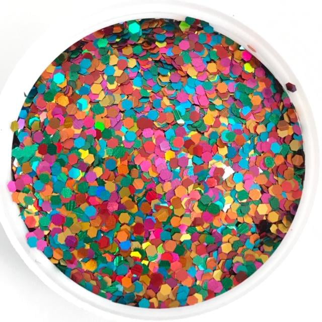 Happy Hour loose glitter is a lil jar full of fun ✨🥳 this is the most  Mardi Gras glitter mix we currently offer, but let us know what…