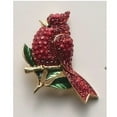 thumbnail image 3 of Roman Crystal Cardinal Story Pin, 3 of 3