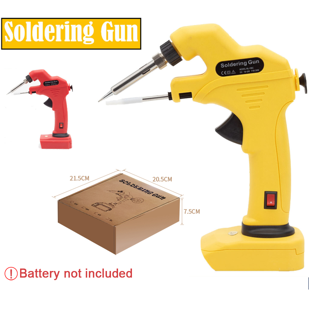 Ecarke Cordless Soldering Gun Electric for Milwaukee Soldering Iron Welding Assembly (Tool Only)