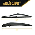 thumbnail image 2 of ABLEWIPE Rear Windshield Wiper blade & Wiper Arm Fit For Mercedes-Benz ML500 2006-2007, Set of 2, Rear Wiper + ArmY210B0C2E, 2 of 6