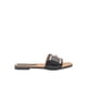 thumbnail image 1 of Sandalias Mujer Kipon Casual Flat Versatil negro 23, 1 of 6