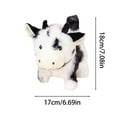 thumbnail image 2 of Interactive Cow Stuffed Animal Toy With Motion Sound Cute Farm Friend For Kids And Collectors Soft Short Hair Design, 2 of 4