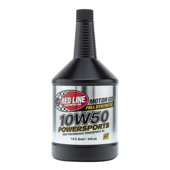 Red Line 42604 10W50 Synthetic Motorcycle Motor Oil - 1 Quart