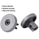 thumbnail image 3 of 12pcs Dishwasher Wheels Lower Basket Wheels For Aeg Electrolux Favorit Zanussi Dishwasher Wheels -r, 3 of 5
