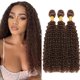 thumbnail image 1 of Hair Bundles Raivide, cabello humano, marrón, rizado, 8A, grado #4, 1 of 6