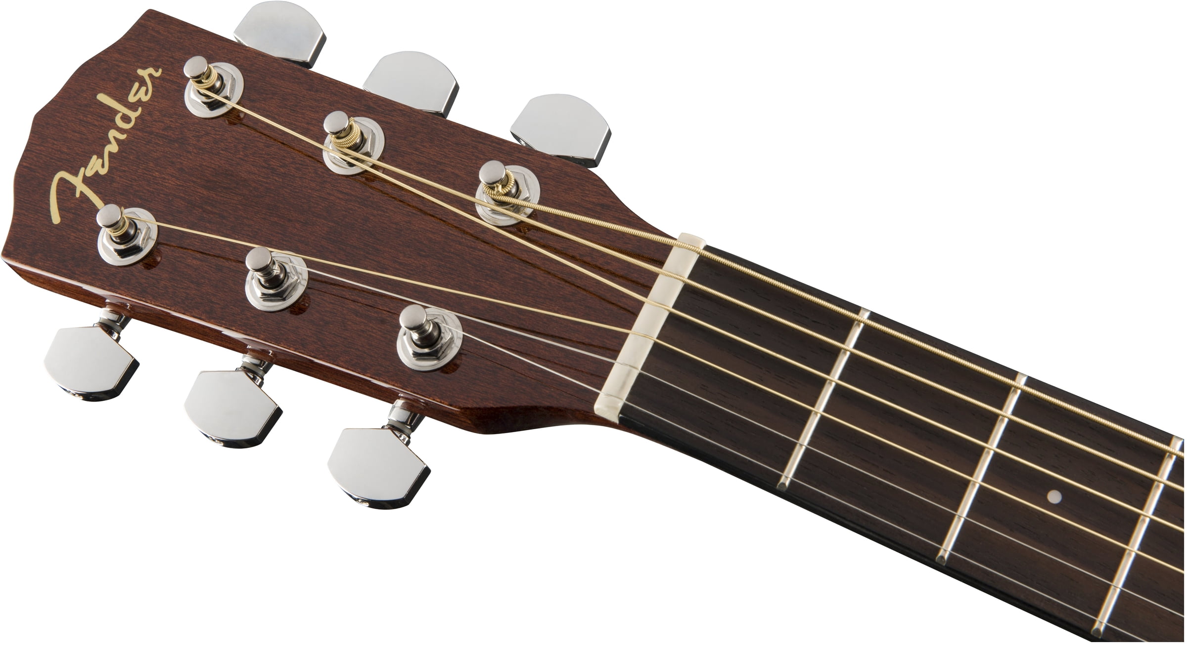 Fender CC-60S Solid Top Concert Acoustic Guitar, Left Handed - Natural w/ Gig Bag