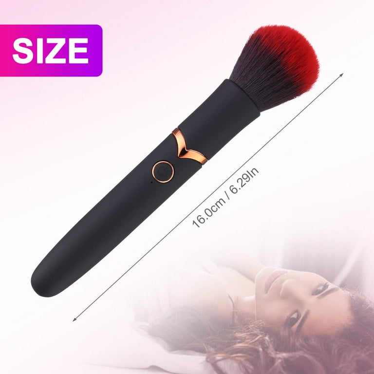 Electric Vibrator Makeup Brush Powder Foundation Blending Blush 10 Speed