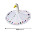 thumbnail image 3 of Yhmxh Rentrée des Classes Créatives Cape Règle Ronde Costumes pour Oies de Porche Déco Fournitures de Papeterie Fournitures de Bureau Essentiels pour Chambre en Résidence, 3 of 6