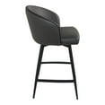 thumbnail image 3 of MOE'S Home WEBBER SWIVEL COUNTER STOOL CHARCOAL, 3 of 5