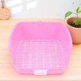thumbnail image 1 of unbranded 1Ud Comedero Para Conejos Y Chinchillas En Rosa Fácil De Limpiar Y De Calidad, 1 of 6