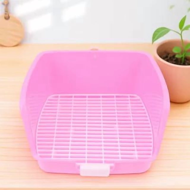 unbranded 1Ud Comedero Para Conejos Y Chinchillas En Rosa Fácil De Limpiar Y De Calidad