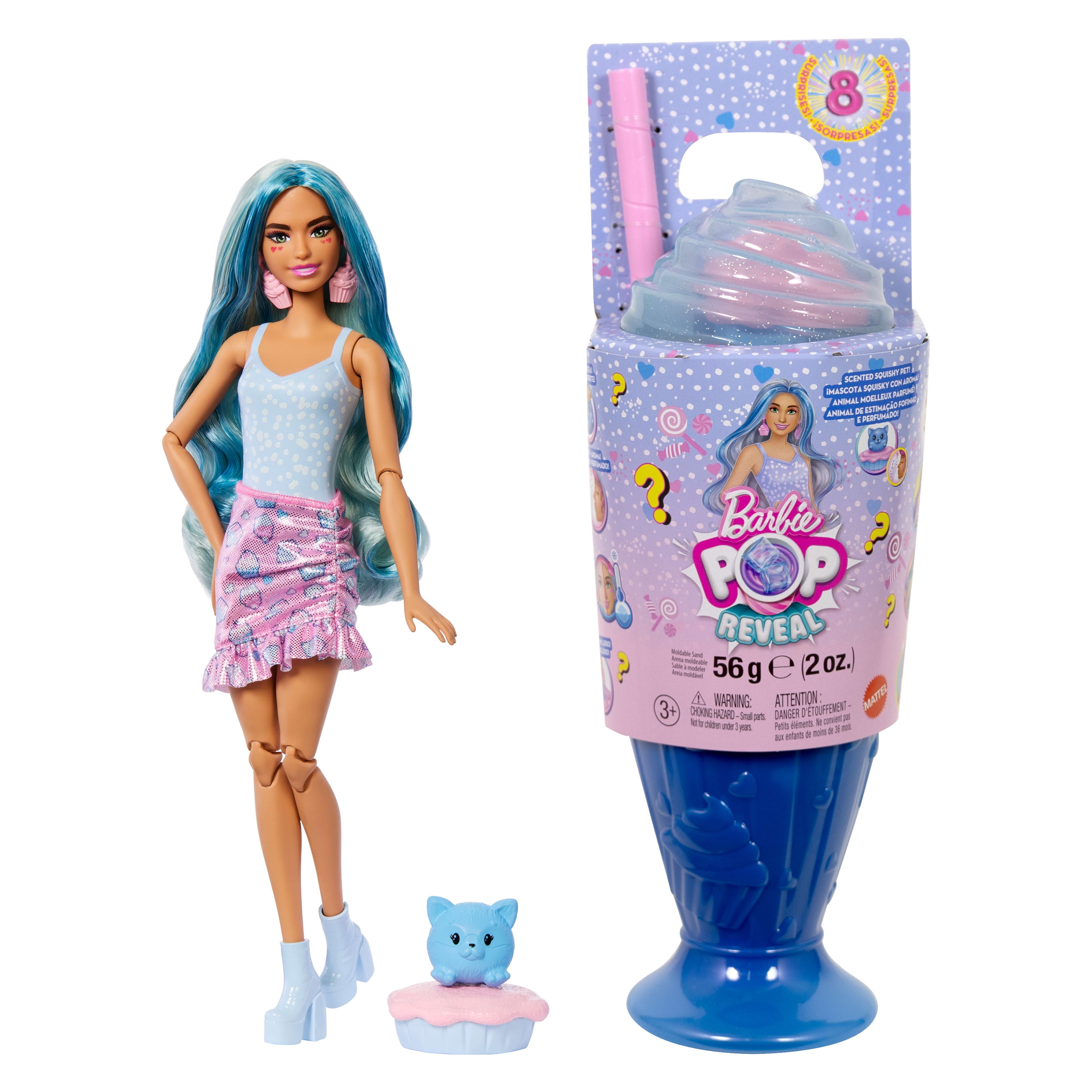 Barbie バービー Mermaid Color Change Hair Bath Play Fun Hair Changes Color in Icy Water (1 Each) Barbie バービーマーメイドスキッパー＆シーツインズドールズ（1993
