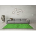thumbnail image 3 of Ahgly Company Indoor Rectangle Oriental Green Industrial Area Rugs, 7' x 9', 3 of 4