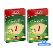 Melitta 620122 Cone Coffee Filters 40 Counts Compatible With W1CM5S (2 Pack)