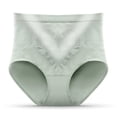 thumbnail image 2 of Bigersell Plus Size Panties for Women Clearance Silk Panties Women High Cut Panty Style P-380 Cotton Plus Size Panties Ladies Thongs Briefs Mid Waist Women's Briefs Green L, 2 of 8