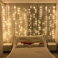 thumbnail image 5 of Christmas Holiday Garland Lamp USB Remote Curtain LED String Lights New Year Home Bedroom Xmas Party Decoration 2024 Navidad, 5 of 5