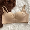 thumbnail image 6 of Bigersell Women's Bras On Sale Comfortable Without Underwire Bra Training Bra Style F-1007 Khaki L, 6 of 6
