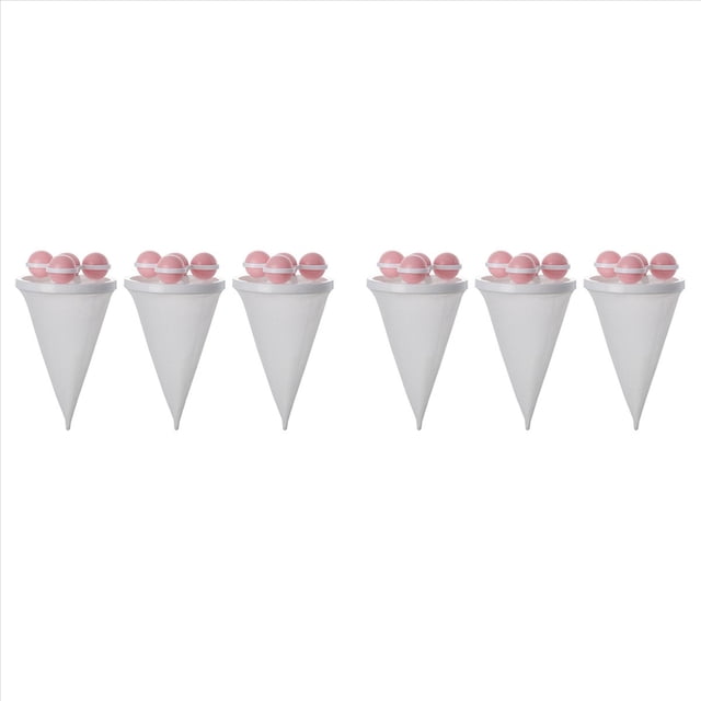 6 Pcs Filtre à Cheveux Réutilisable pour Machine à Laver, Attrape-Peluches pour Animaux, 6x Filtre à Cheveux, Rose