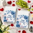 thumbnail image 5 of PEIBang Valentine's Day Kitchen Towels,Happy Valentines Flowers Dish Towel Decorative Hand Cloths for Kitchen Bathroom Decoration,Housewarming Gifts, 5 of 6