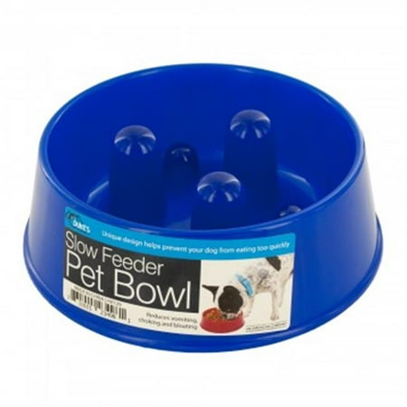Bulk Buys Hx129 48 Slow Feeder Dog Food Bowl 48 Piece