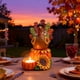 thumbnail image 4 of Candelabro de pavo de Acción de Gracias Otoños y Centro de escritorio de Acción de Gracias Decoración Linterna de té Candelabro de calabaza Cocina interior Decoración de otoño Portavelas de resina, 4 of 6
