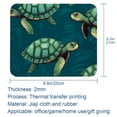 thumbnail image 5 of Turtle Printed Gaming Mousepad Desk Pad, Square 8.3x9.8 Inch Non-Slip Rubber Bottom Mouse Mat for Office and Gaming, 5 of 6