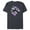 Navy Heather, variant on Tim Burton’s Nightmare Before Christmas I’ll Make You Scream - Short Sleeve Blended T-Shirt for Adults - Customized-Denim Snow Heather