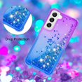 thumbnail image 4 of Funda para Samsung Galaxy S22 5G Transparente con Brillos Carcasa Protectora Antigolpes con Glitter Brillante, 4 of 5