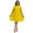 Yellow, variant on XBASW Women’s Poncho Dresses Cape Sleeve Dress Loose Party Midi Length Dress for Womens S-XXXL