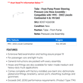 thumbnail image 2 of Tube - From Pump Power Steering Pressure Line Hose Assembly - Compatible with 1995 - 2002 Lincoln Continental 4.6L V8 GAS - Gates, 2 of 2