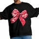 thumbnail image 4 of Camisetas informales de manga corta con lazo para hombre, camisetas gráficas para el Día de San Valentín, 4 of 8