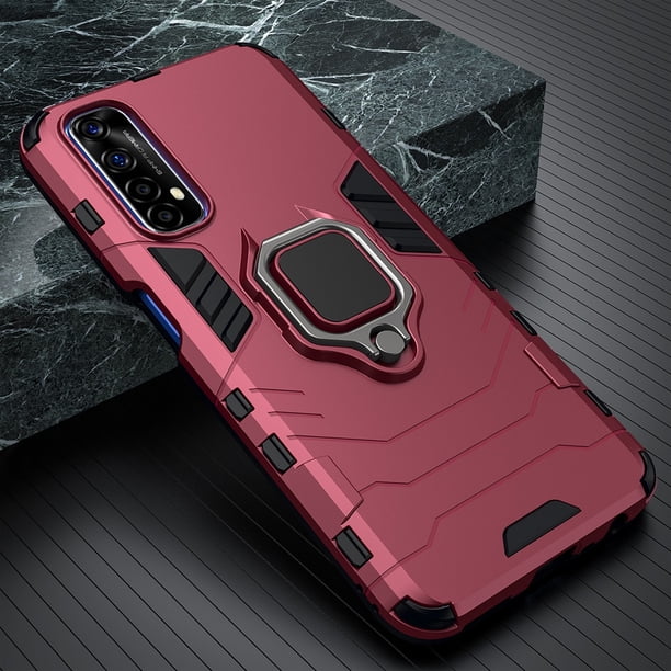 Funda a prueba de golpes KEYSION para Realme 7 5G 7i 7 8 Pro, funda trasera de teléfono con soporte para Realme GT Neo V13 C20 C25S C15 X7 6i 6 Pro V5 X2 Tan Jianjun unisex