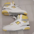thumbnail image 3 of New Balance 650 Men's Sz 7.5 Mid-Top Sneakers White Yellow Lace Up Shoes w/ Box, 3 of 6