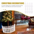 thumbnail image 4 of Fencing Party Decorations Christmas Tree Fences Plastic 10pcs, 4 of 7
