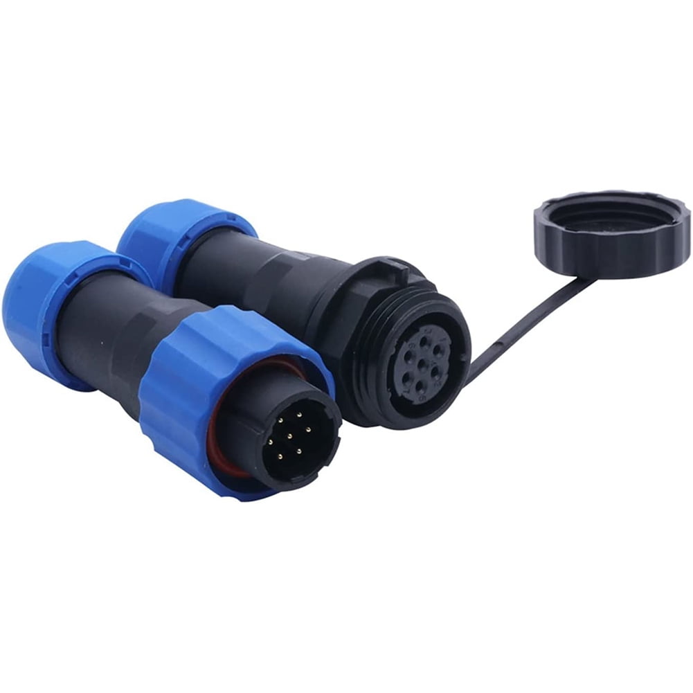 Connecteur Circulaire M12 4 Broches - Mâle & Femelle - IP67 étanche - Pour Aviation, Industrie - 4
