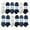 12 Pairs Assorted, variant on Yacht & Smith Wholesale Men's 97% Cotton Shoe Liner Training Socks Size 10-13, No Show Thin Low Cut Sport Ankle Socks (12 Pairs White)