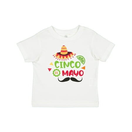 

Inktastic Cinco De Mayo with Sombrero Lime and Mustache Gift Baby Boy T-Shirt
