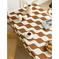 thumbnail image 4 of Monebena Square Velvet Plush Tablecloth  for Dining Table Print Table Cloths Decorative Table Cover for Square/Round Tables, 4 of 8