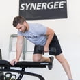 thumbnail image 7 of Synergee Rubber Encased Hex Dumbbells with Chrome Handle. All Purpose Weights for Strength & Conditioning Training. Available Size From 2.5 lbs to 50 lbs., 7 of 7
