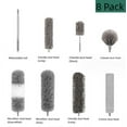 thumbnail image 5 of Dusters for Cleaning, Feather Duster Long Handle Pole 30-100 inches, Topboutique Retractable Gap Dust Brush Cleaner,Household Cleaning Dusters for Cobweb,Furniture,8 Pack, 5 of 9