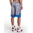 thumbnail image 3 of AND1 Men's and Big Men's All Court Colorblock Short, 11" inseam, up to Size 5XL, 3 of 7