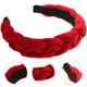 thumbnail image 1 of BEADCEST Femenina Trenzada Roja Acolchada Con Ligero Y Para Fiestas, 1 of 6