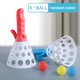 thumbnail image 1 of 2 Cestas De Lanzador De Capturas Con 6 Bolas, Juego Interactivo De Pelota De Captura, Juego Interactivo De Pelota De Captura Y Pop Para Padres E Hijos, Juguete De Lanzamiento Y Captura De Coordinación Muyoka Hogar, 1 of 6