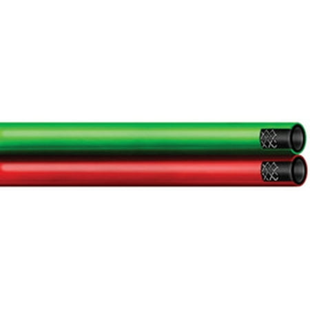 

Radnor 1/4 X 25 Red And Green Synthetic Rubber Twin Hose With BB Hose Fittings (6 Pack)