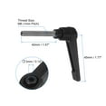 thumbnail image 2 of Uxcell 2 Packs M6 x 40mm 304 Stainless Steel Male Thread Adjustable Clamping Lever Handles Knobs, 2 of 5