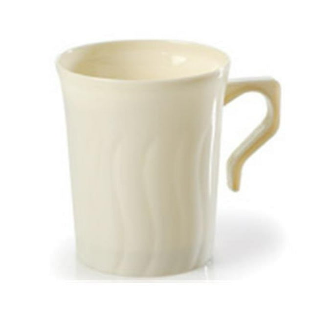 Fineline Settings 208-BO Flairware 8 oz Bone Coffee Mug
