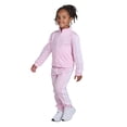 thumbnail image 2 of adidas Youth Kids' 2 Piece Tracksuit Outfit Set, Jacket and Jogger (US, Numeric, 3, Regular, Pink), 2 of 6