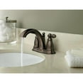 thumbnail image 4 of Moen 6610ORB Rubbed Bronze two-handle bathroom faucet, 4 of 5