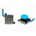 thumbnail image 2 of Sensor analógico de joystick Laklulu 2 para el controlador Joy-Con de Switch Lite, módulo de tapa de joystick, botón blanco, 2 of 4